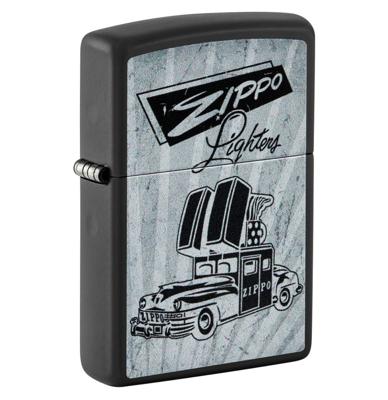Zippo Aansteker Vintage Reclame Auto Design