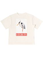 Heron Preston bird-motif logo-print T-Shirt - Tons neutres - thumbnail