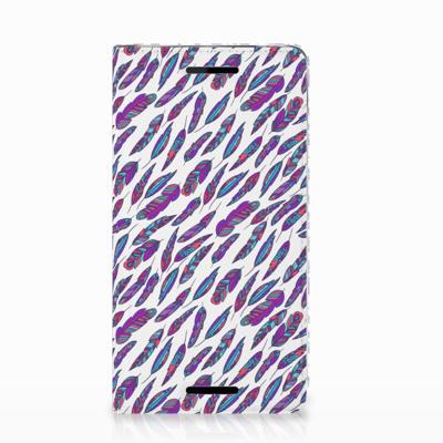Nokia 2.1 2018 | Hoesje met Magneet | Feathers Color