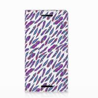 Nokia 2.1 2018 | Hoesje met Magneet | Feathers Color