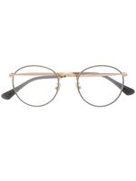 Jimmy Choo Eyewear lunettes de vue à monture ronde - Or