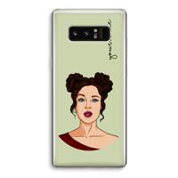 Pop-Art Creator: Samsung Galaxy Note 8 Transparant Hoesje