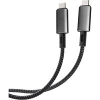 Vivanco USB-laadkabel USB 4.0 USB-C stekker, USB-C stekker 0.5 m Zwart 64013