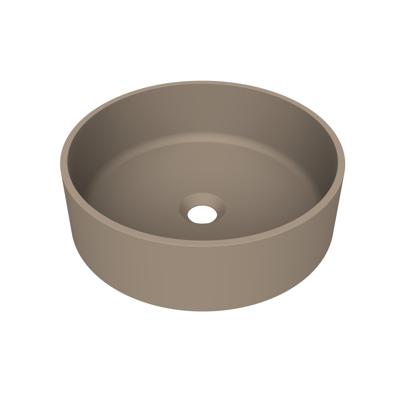 Arcqua Case Opbouw Waskom Rond 40 Mat Truffel Arcqua