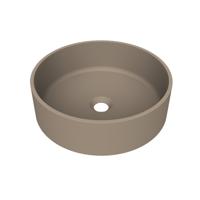 Arcqua Case Opbouw Waskom Rond 40 Mat Truffel Arcqua