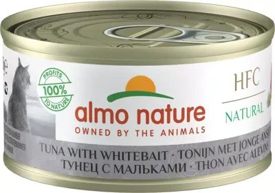 Almo Nature HFC Natural kattenvoer tonijn & jonge ansjovis 70g