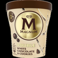Magnum Pint IJs Double White Chocolate & Cookies 440ml bij Jumbo