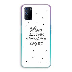 Confetti: Oppo A72 Transparant Hoesje
