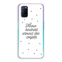 Confetti: Oppo A72 Transparant Hoesje