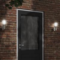 VidaXL Buitenwandlamp roestvrij staal zilverkleurig VidaXL Buitenwandlamp roestvrij staal zilverkleurig