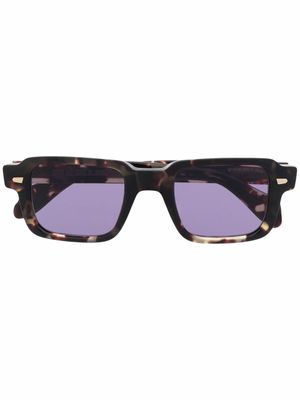 Cutler & Gross lunettes de soleil 1393 à monture carrée - Noir