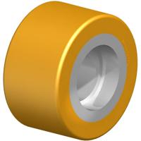 Blickle RK-HTH 090x050/47x15-50-Z Heftruckwiel Wieldiameter: 90 mm Draagvermogen (max.): 500 kg 1 stuk(s)