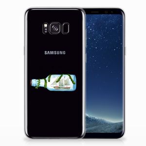 Samsung Galaxy S8 Plus Telefoonhoesje met Naam Boho Bottle