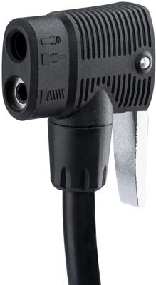 CONTEC vloerpomp "air support twist" ct hand compressor air support twist black/blue