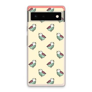 Vogeltjes: Google Pixel 6 Transparant Hoesje