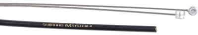 SHIMANO remkabelset mtb rvs zwart