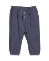 HEMA Newborn Broek Rib Donkergrijs (donkergrijs)