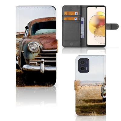 Motorola Moto G73 | Telefoonhoesje met foto | Vintage Auto