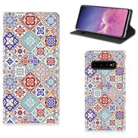 Samsung Galaxy S10 | Standcase | Tiles Color