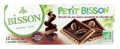Bisson Petit theebiscuit pure chocolade bio