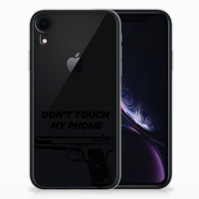 Apple iPhone Xr Silicone-hoesje Pistol DTMP Apple iPhone Xr Silicone-hoesje Pistol DTMP