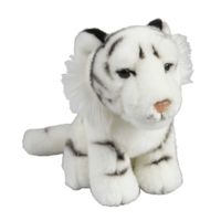 Pluche knuffel dieren Witte Tijger 18 cm   -