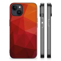 Backcover voor iPhone 15 Plus Polygon Red