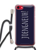 Joengneuh!: iPhone SE 2020 Transparant Hoesje met koord