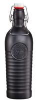 Bormioli Rocco Beugelfles / Weckfles Officina 1825 - Antraciet - 1.2 liter Bormioli Rocco Beugelfles / Weckfles Officina 1825 - Antraciet - 1.2 liter