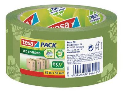 Tesa Eco & strong verpakkingstape - 66m x 50mm