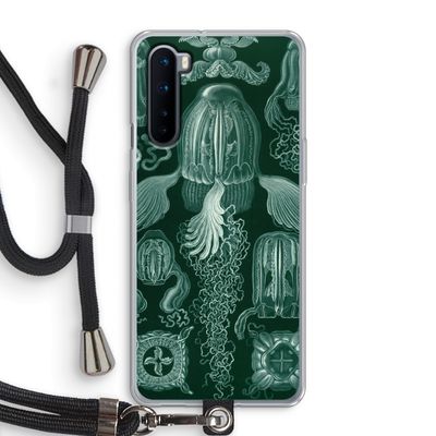 Haeckel Cubomedusae: OnePlus Nord Transparant Hoesje met koord