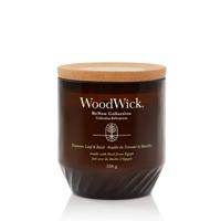 WoodWick Geurkaars Medium - ReNew - Tomato Leaf & Basil - 9.5 cm / ø 8 cm - thumbnail