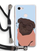 Ludo: Pixel 3 XL Transparant Hoesje met koord