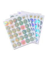 HEMA Stickers letters prinses - 6 vellen (roze)