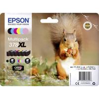 Epson Inktcartridge T3798, 378XL Origineel Combipack Zwart, Cyaan, Magenta, Geel, Foto cyaan, Foto magenta C13T37984010