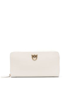 PINKO portefeuille Ryder en cuir - Blanc