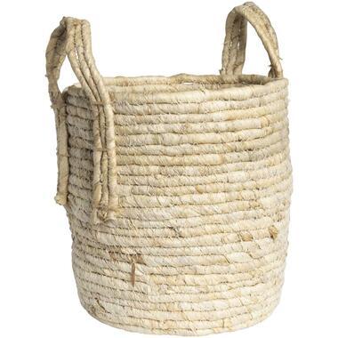 Mand Rody - naturel - 29xØ26 cm - Leen Bakker