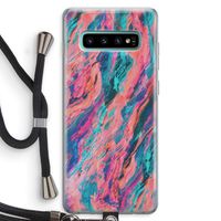 Electric Times: Samsung Galaxy S10 Plus Transparant Hoesje met koord