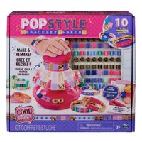 Cool Maker - Popstyle Bracelet Maker - met 170 stijlvolle kralen en meer - knutselpakket met opbergruimte - thumbnail