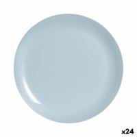 Dinerbord Luminarc Diwali Paradise Blauw Glas 25 cm (24 Stuks)