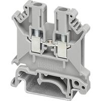 Phoenix Contact UK 3 N 3001501 Doorgangsserieklem Aantal polen: 2 0.2 mm² 2.5 mm² Grijs 50 stuk(s)