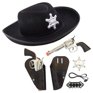 Cowboy verkleedset voor kinderen met hoed