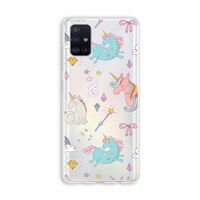 Fantasiewereld: Galaxy A51 4G Transparant Hoesje