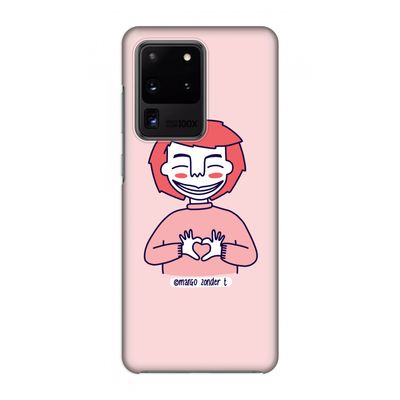 Hartje: Volledig geprint Samsung Galaxy S20 Ultra Hoesje