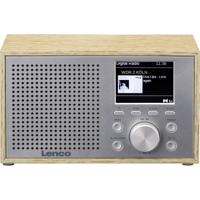 Lenco DAR-017WH Radio DAB+, FM Radio, Bluetooth Wekfunctie Eiken
