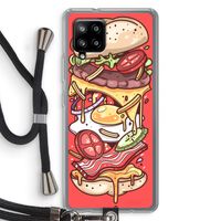 Diet Coke Please: Samsung Galaxy A42 5G Transparant Hoesje met koord