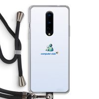 MSN: OnePlus 8 Transparant Hoesje met koord