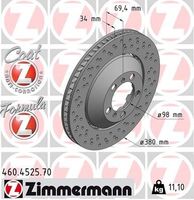 Remschijf FORMULA Z REMSCHIJF 460452570