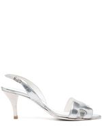 Hermès Pre-Owned sandales à bride arrière pre-owned (années 2000) - Argent