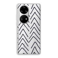 Marrakech Arrows: Huawei P50 Pro Transparant Hoesje Marrakech Arrows: Huawei P50 Pro Transparant Hoesje